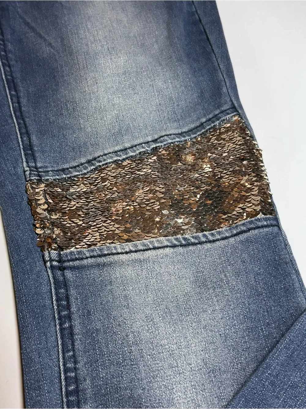 💟Justice Girls Size 16 Denim Jeggings Jeans